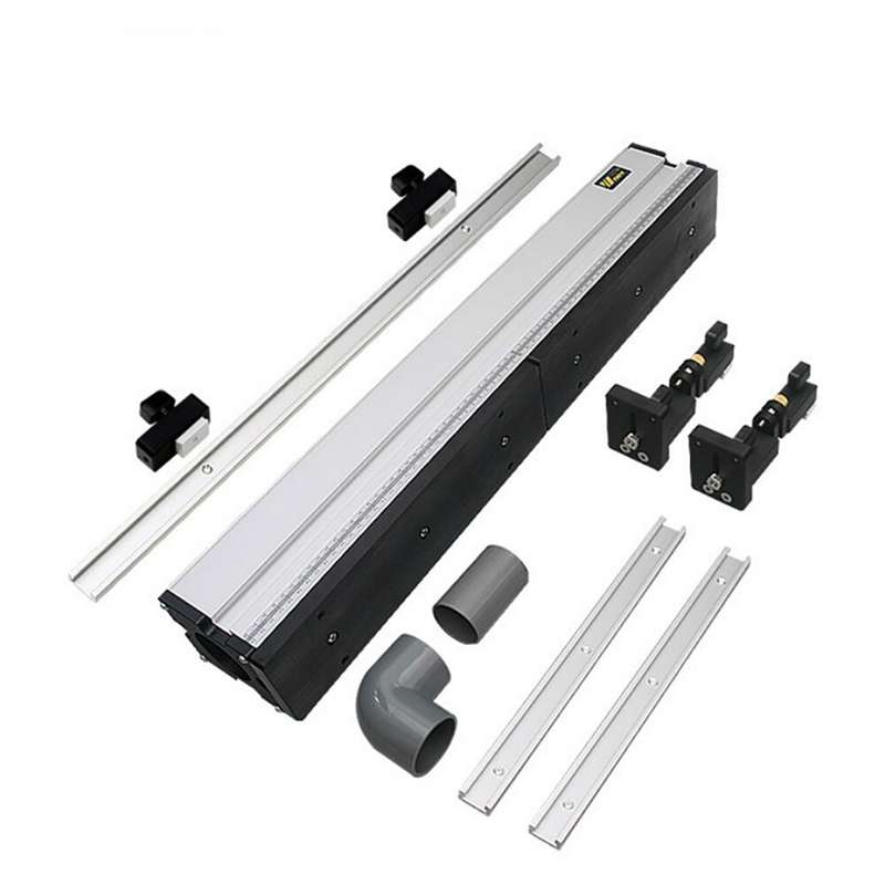 Woodworking Aluminium Profile Fence with Sliding Brackets Tools for Wood Work Router Table Saw Table