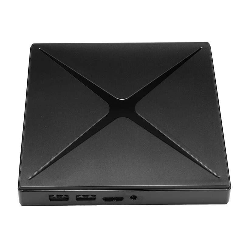 GlowGeek USB 2.0 Type-C Driverless High Speed Read Write Recorder DVD CD Burner SATA Interface for W