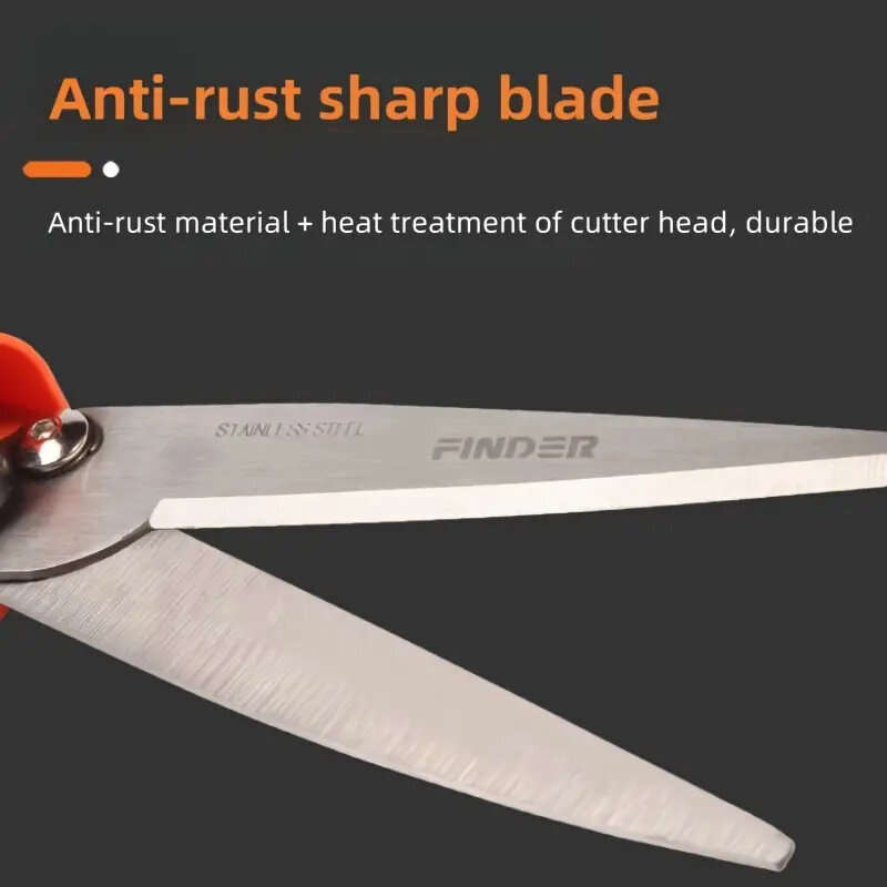 360 Rotating Multifunctional Pruning Shears Ideal Length 125mm Versatile Garden Tool Anti-Rust Treat
