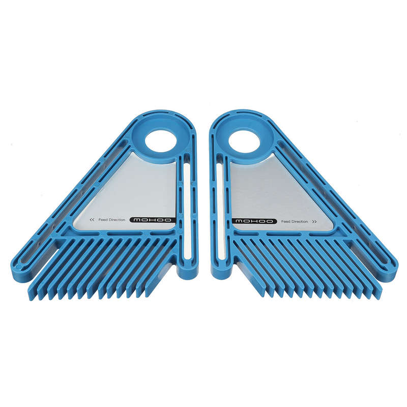 Mohoo Upgraded Double Feather Board Adjustable Woodworking Safety Device Feather-Loc for Router Tabl