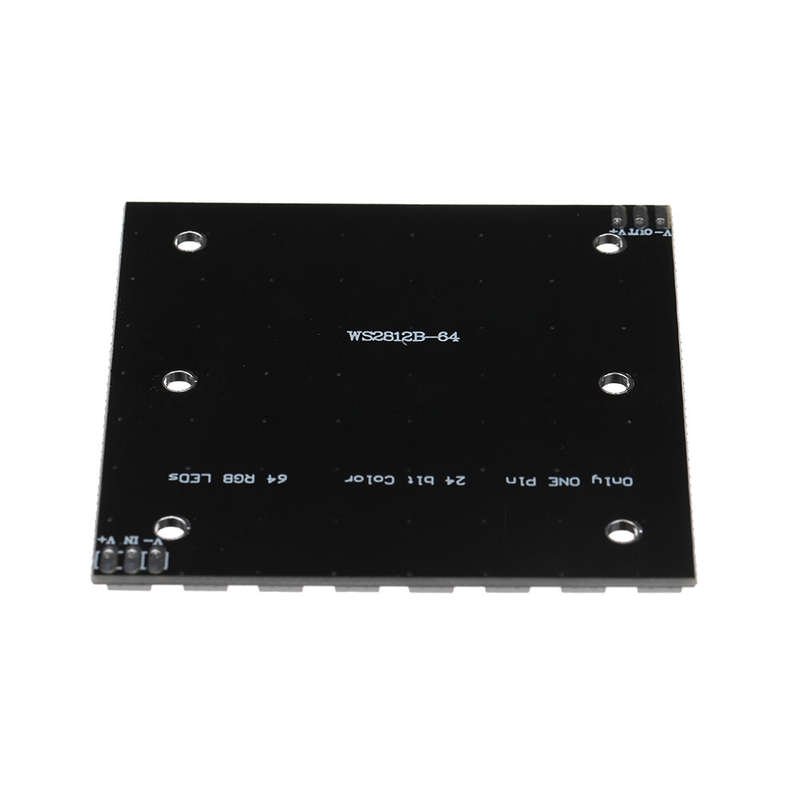 4Pcs WS2812 LED 5050 RGB 8x8 64 LED Matrix Built-in Full Color Driver Light Development Board for Ar