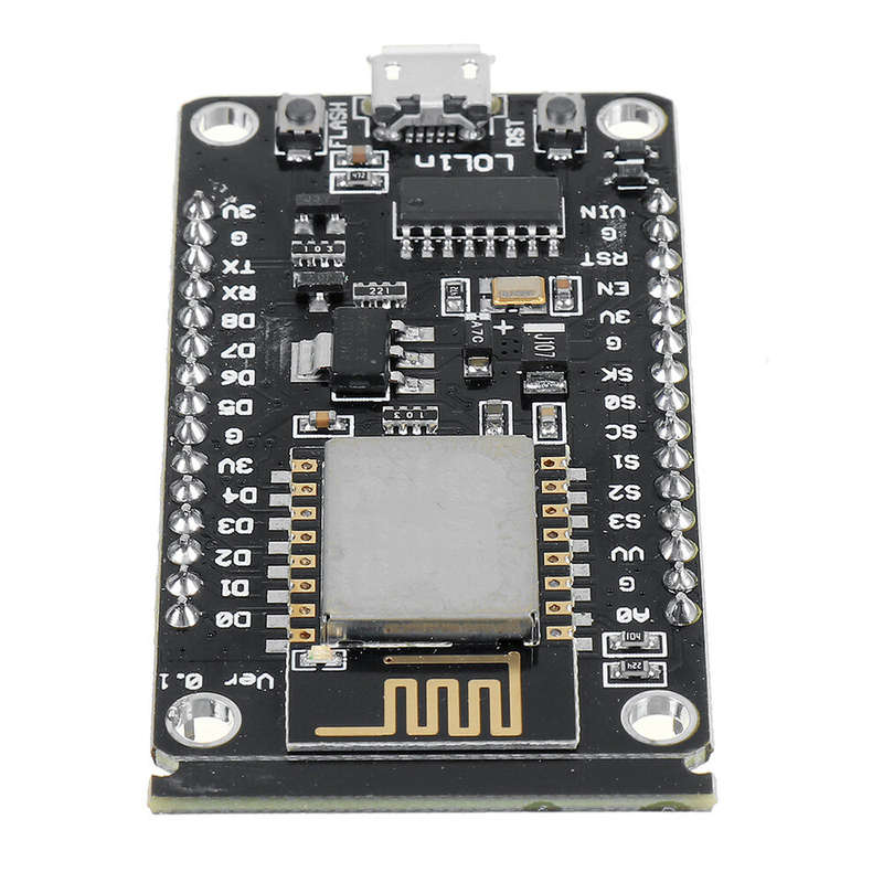 AOQDQDQD ESP8266 Weather Station Kit with Temperature Humidity Atmosphetic Pressure Light Sensor 0.9