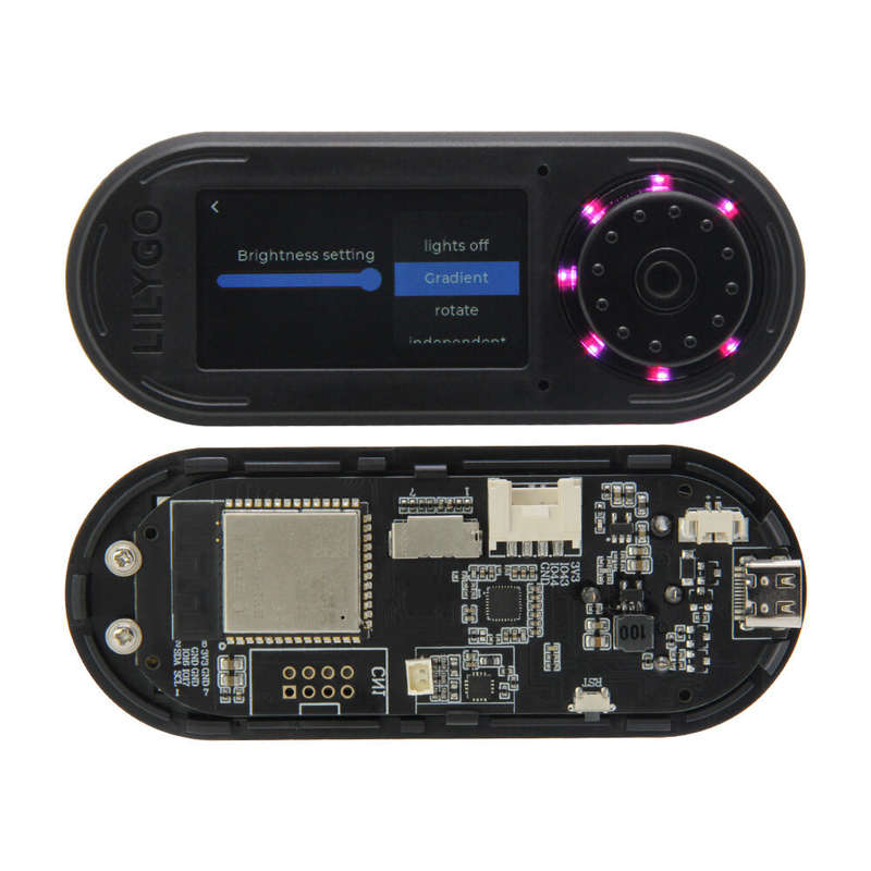 LILYGO T-embed ESP32-S3 1.9inch LCD RGB Microphone Rotary Encoder Development Board