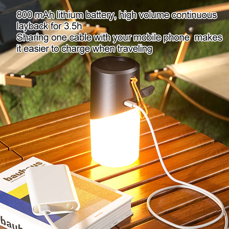 EBS-705 bluetooth 5.3 Speaker Portable Speaker 52mm Driver 360 Stereo Surround Sound Powerful Bass R