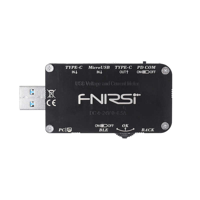 FNB48 USB Tester Voltmeter Ammeter bluetooth APP Tester Current and Voltmeter USB Tester With USB-A/