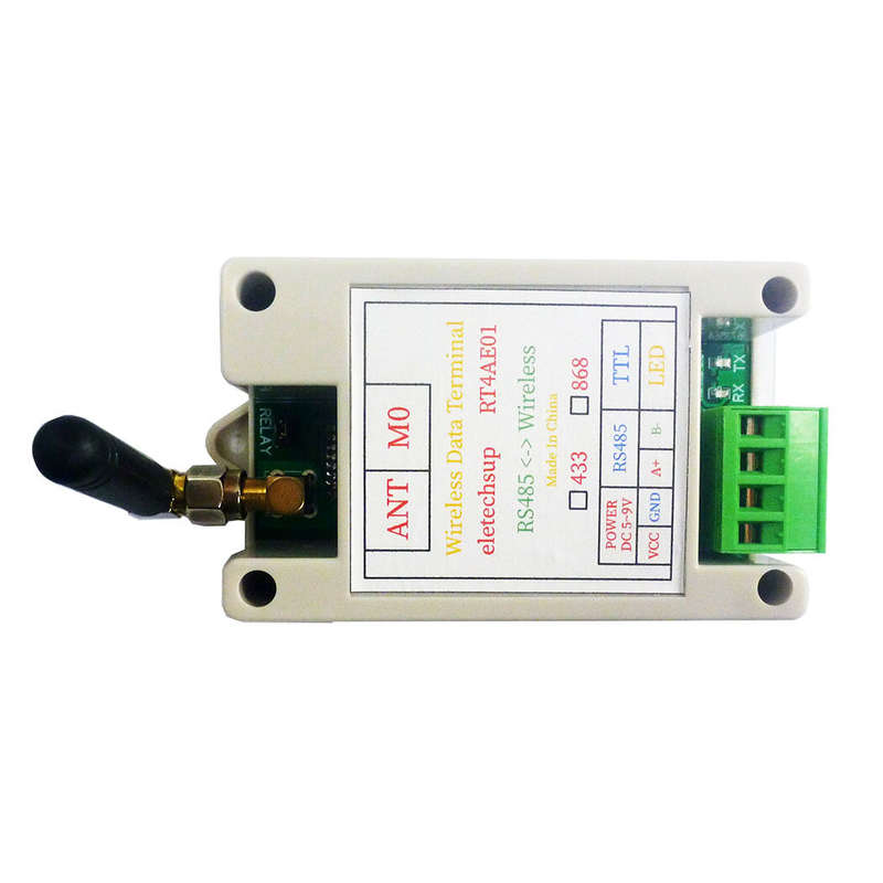 RT4AE01 433M 868M RS485 USB Wireless Transceiver Serial Data Long-distance Transmission Module