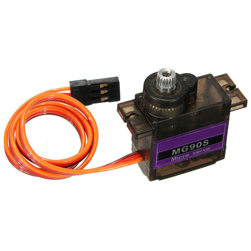 6PCS MG90S RC Micro Plastic Servo 13.4g for ZOHD Volantex Airplane RC Helicopter Car Boat Model