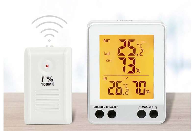 Digital Electronic Temperature Humidity Meter Thermometer Hygrometer Backlight LCD Display
