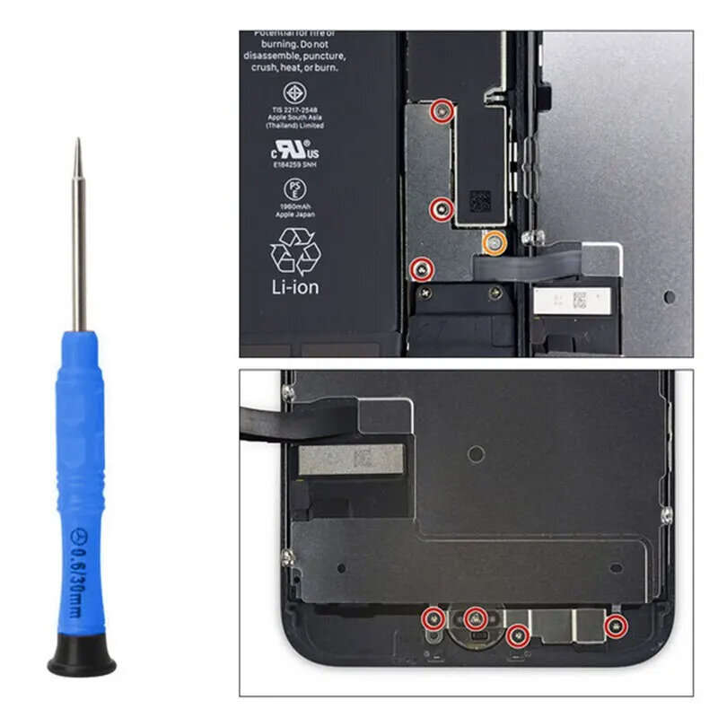 40 in 1 Mobile Phone Repair Tools Disassemble Repair Set for iPhone Screwdriver Combination Skid Mul