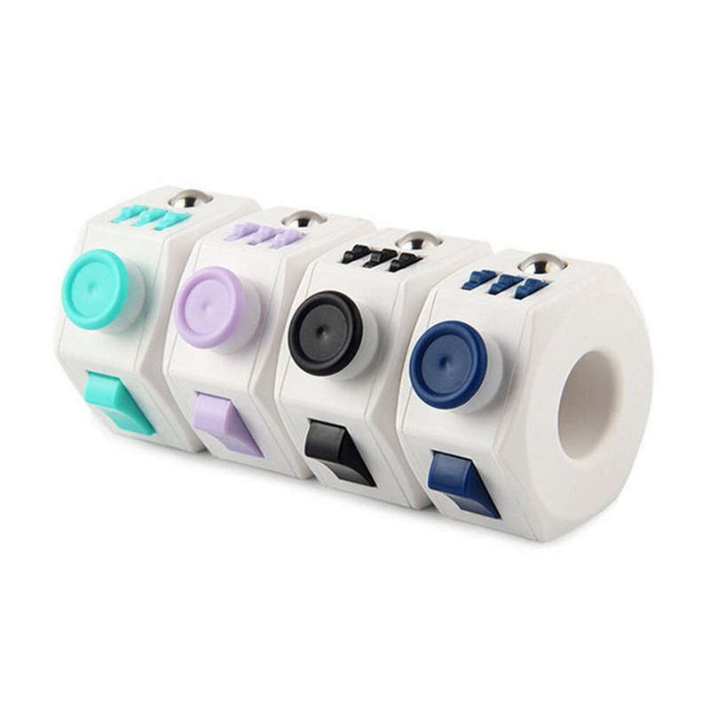 Anti Stress Cube Toy Decompression Toy 6 Faces Press Magic Stress and Anxiety Relief Depression Anti