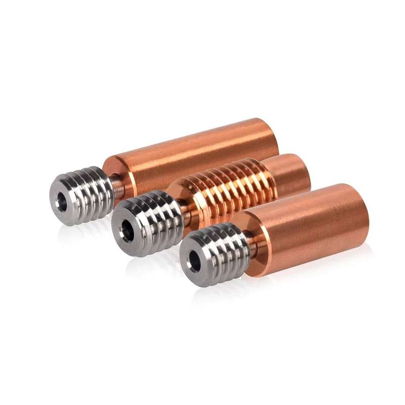 BIGTREETECH Bi-metal Heatbreak Copper Titanium Alloy Throat V6 Remote/Ender3 Series/Water-cooled Ver