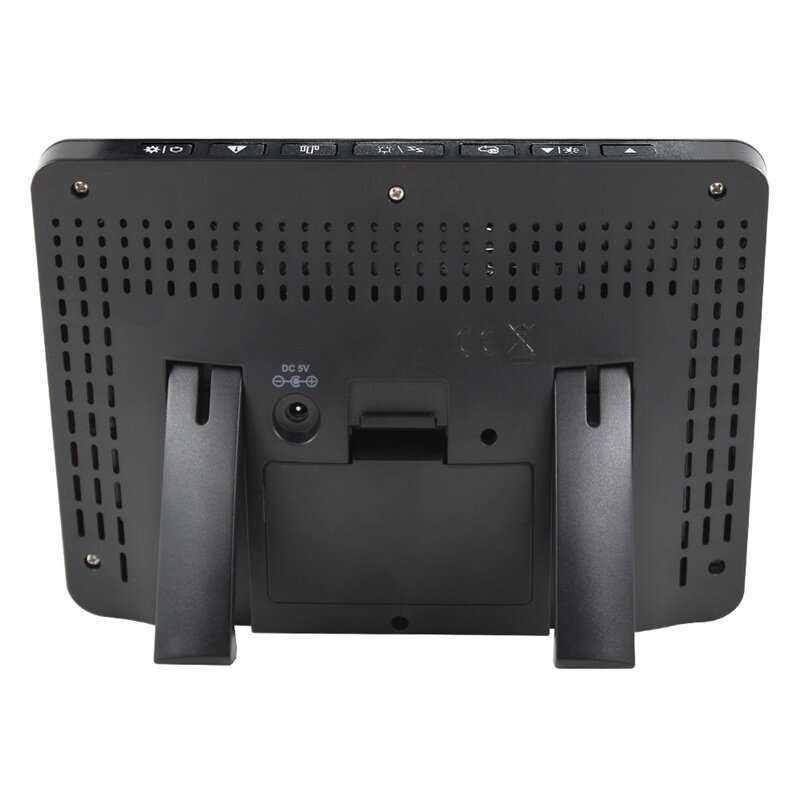 Multifunctional Wireless Weather Station Indoor Outdoor Temperature Humidity Time Weather Forecast F