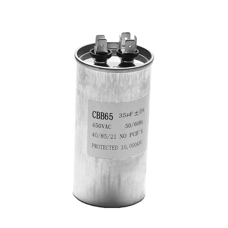 15-50uF Motor Capacitor CBB65 450VAC Air Conditioner Compressor Start Capacitor