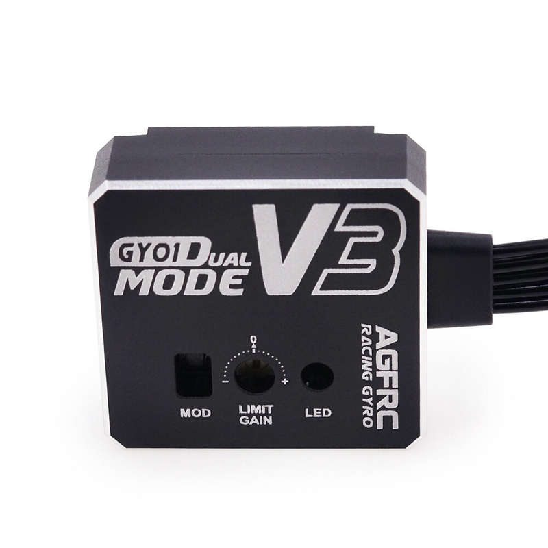 AGFRC GY01 V3 Adjustable Dual Gain Drift Tuned Rated Gyro RC Gyroscope For RC Car Boat