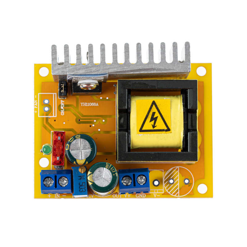 DC-DC 8~32V to 45~390V High Voltage Boost Converter ZVS Step Up Booster Module