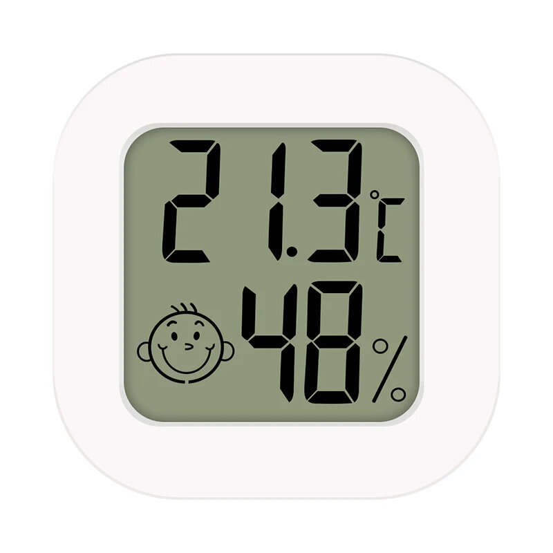 2Pcs Indoor Digital LCD Thermometer Hygrometer Electronic Temperature Humidity Meter Sensor Gauge wi