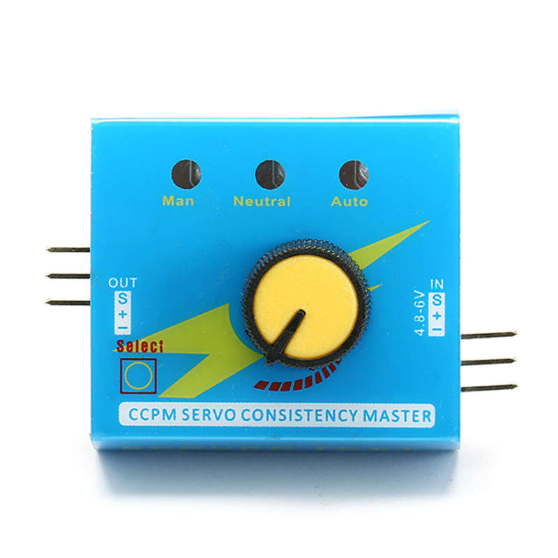 Servo Tester Third Gear Switch With Indicator Light 4.2V To 6.0v 5pcs