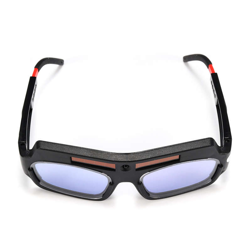 Solar Powered Auto Darkening Welding Mask Helmet Goggle Welders Glasses Arc PC Goggles For Welding P