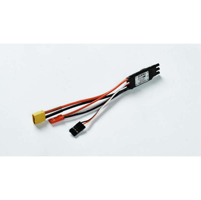ZOHD Dart250G 30A Brushless ESC with 5V 2A BEC XT-30 JST TJC8 for 570mm Wingspan Sub-250 grams Sweep