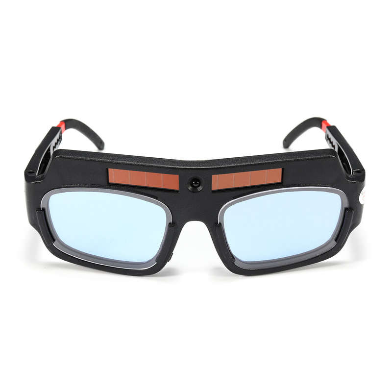 Solar Powered Auto Darkening Welding Mask Helmet Goggle Welders Glasses Arc PC Goggles For Welding P