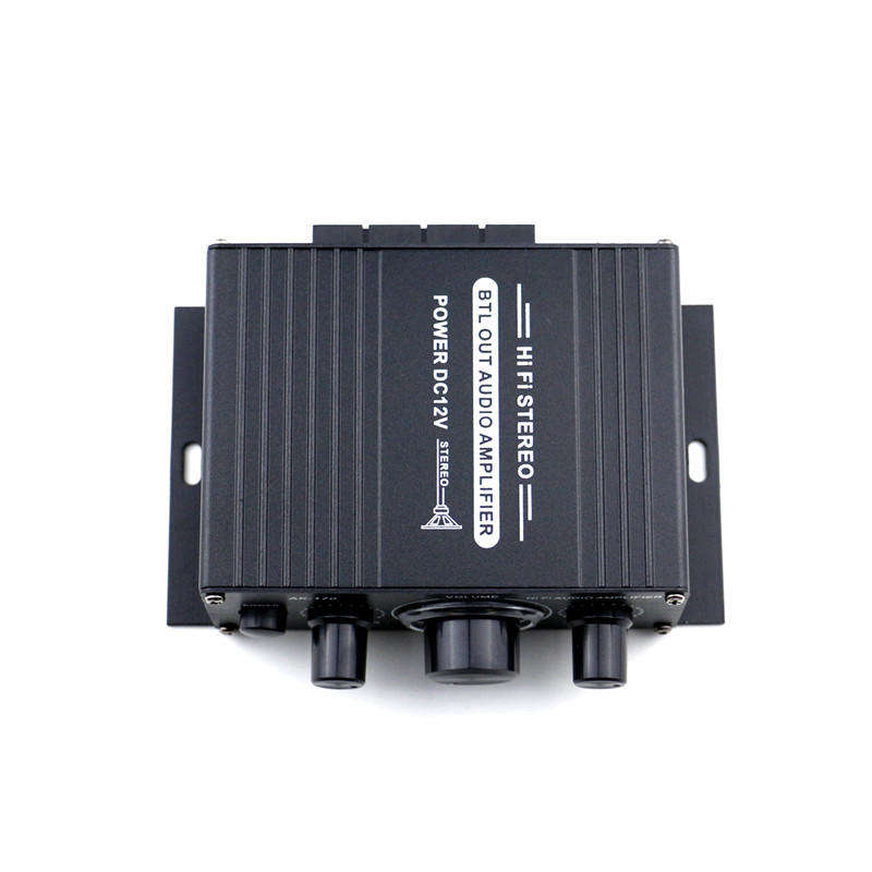 AK170 Hifi 12V Car Amplifier Home Stereo Subwoofer Amplifier Sound Speaker LED Display