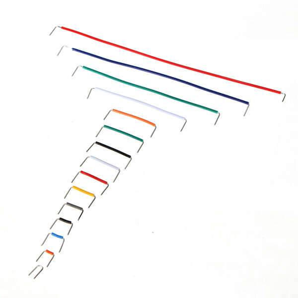 Geekcreit 140pcs U Shape Solderless Breadboard Jumper Cable Dupont Wire For Shield