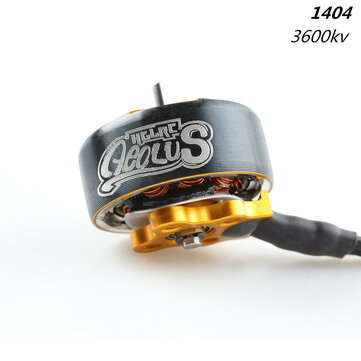 1PC HGLRC AEOLUS 1404 2800KV/3600KV 4-6S 4800KV 4S Brushless Motor for FPV Racing Drone (KV: 3600KV)