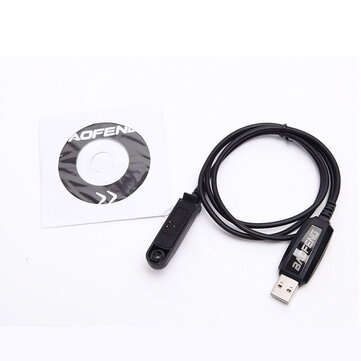 Walkie Talkie Charging Cable Portable Intercom USB Charger for BAOFENG UV9R AMG/GT-3WP/9R Plus/A58/9
