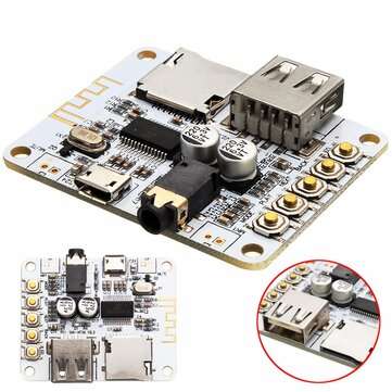 SANWU bluetooth Audio Receiver Digital Amplifier Board With USB Port TF Card Slot Decoding Play