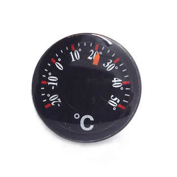 Mini Household Thermometer Dial Temperature Gauge Indoor And Outdoor Plastic Round Celsius Temperatu