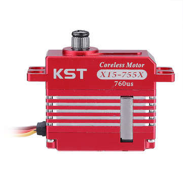 KST X15-755X Digital Servo Coreless 10.2KG Metal Gear For RC Helicopter Robot