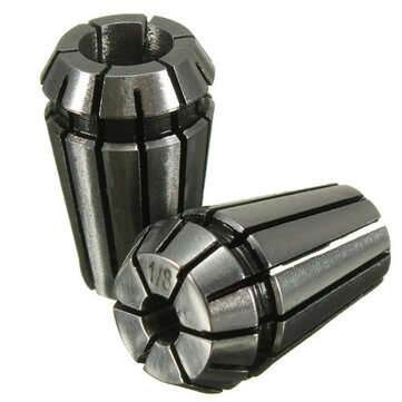 ER11 1/8 Inch 1/4 Inch Collet Chuck Collet for CNC Milling Lathe Tool (SIZE: 1/4")