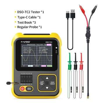 Fnirsi Dso-tc2 Handheld Digital Oscilloscope Lcr Meter Graphic Display Transisto... (type: Standard)