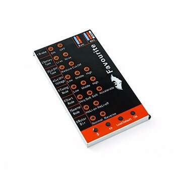 Favourite FVT LED Program Card For FVT RC Airplane Sky Series Swallow Series Brushless ESC