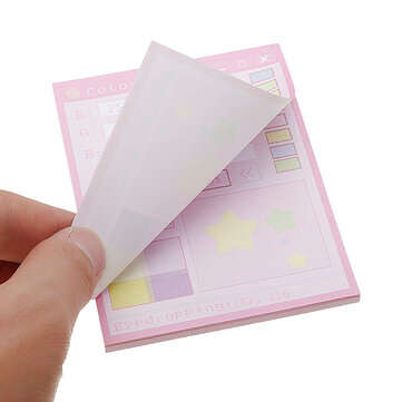6 Pcs/pack Colorful Sticky Notes Cartoon Love Game Pad Sticky Memo Notes Gift Stationery Office Stic
