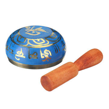 9.5cm Buddhism Tibetan Meditation Yoga Singing Bowl Mallet Nepal Chakra Healing