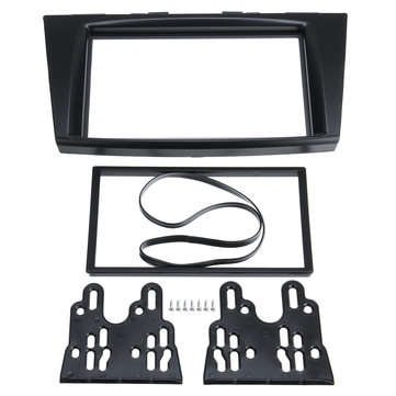 Car Dashboard Stereo Radio Fascia Panel with Plate Frame Adapter For Suzuki Swift 2011-2016