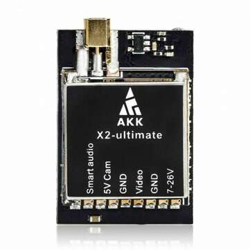 AKK X2-ultimate International 25mW/200mW/600mW/1200mW 5.8GHz 37CH FPV Tran... (CONNECTOR: SMAFEMALE)