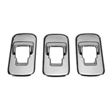 4PCS Window Lift Adjust Panel Switch Trims For Ford F150 2015-2019