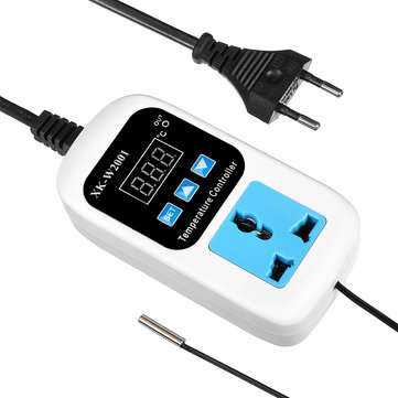 Adjustable Temperature Controller 1M/2M/5M Length Probe 110-220V Digital Display AU ... (LENGTH: 5M)