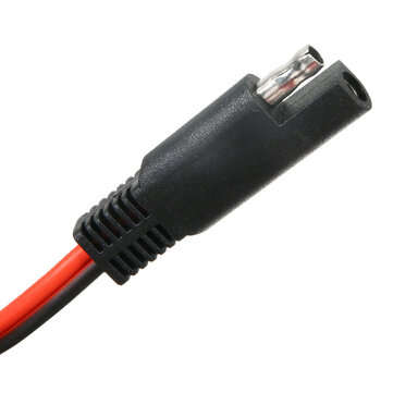 Motorcycle SAE to USB Cable Adaptor Dual USB Cell Phone Charger Voltmeter HI