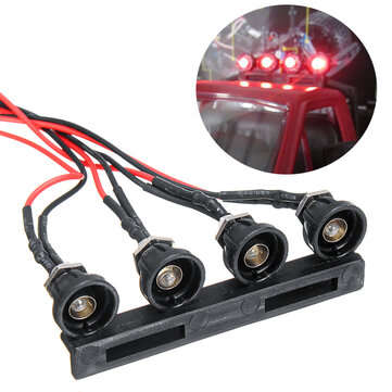 WPL C24 1/16 Head RC Car LED Light W/WO Light Seat (NO.: 01)