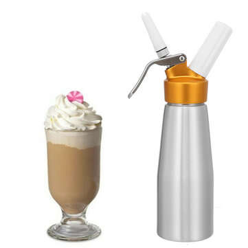 500ml Whip Coffee Dessert Fresh Cream Butter Dispenser Whipper Cake Maker Tool