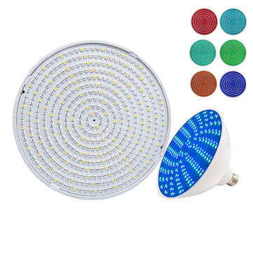 AC120V E27 45W RGBW LED Underwater Bulb Lamp Remote Control Waterproof Color Change Swimming Pool Li