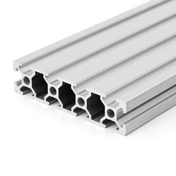 350mm/500mm Length 2080 T-Slot Aluminum Profiles Extrusion Frame For CNC (SIZE: 500MM)