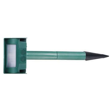 Solar Ultrasonic Vibrating Rodent Mole Solar Snake Repeller Sonic Wave Gopher Repeller Vole Cha-ser