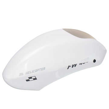 FLY WING FW450 V2 RC Helicopter Parts White Canopy