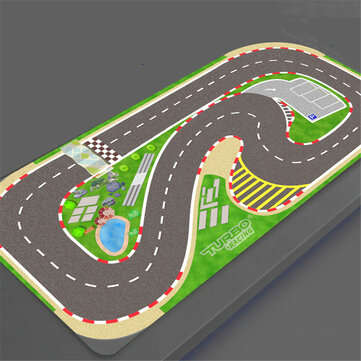 Turbo Racing 1/76 Mini RC Car Spare Race Track Scene Mat Vehicles Model Parts
