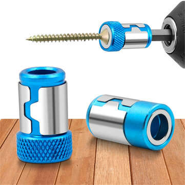 Drillpro 1/4 Inch Metal Screwdriver Bit Magnetic Ring For 6.35mm Shank Drill Bit Magnet Powerful Rin