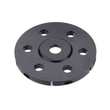 Drillpro 115mm 6 Carbide Tooth Wood Carving Disc Grinder Disc for 125 Angle Grinder